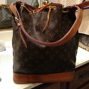 Louis Vuitton full size drawstring bag